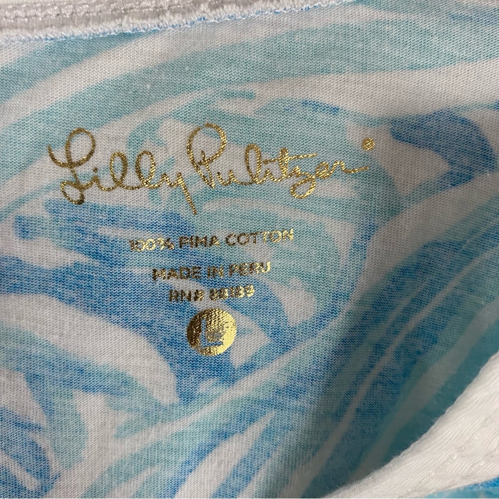Lilly Pulitzer Cotton Mini Dress Size Large - Picture 6 of 6